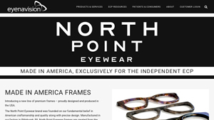 North Point Eyewear - Eyenavision - eyeglass frames made in usa