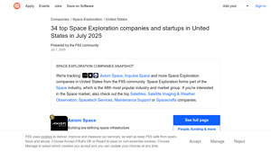 34 Top Space Exploration Companies in United States · July 2025 - space companies in usa