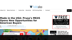 Made in the USA: Prusa's MK4S Opens New Opportunities for American ... - 3d printer made in usa