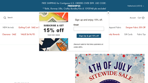 Fabric Depot Online - Online Fabrics - FabricDepot.com - fabric suppliers usa