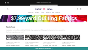 Fabric Outlet - thousands of designer fabrics at great outlet prices - largest fabric store in usa