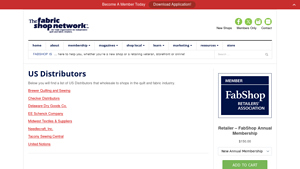 US Distributors - The Fabric Shop Network - textile suppliers usa
