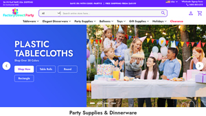 Factory Direct Party - Premium Plastic Tableware