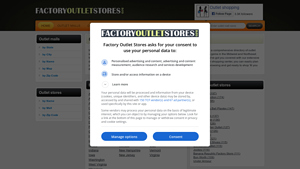 Outlet malls and factory outlet stores in the USA - best factory outlets in usa