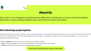 About Us - Fairtrade America - fair trade usa