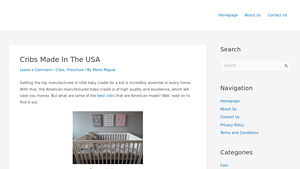 Best Baby Cribs Made In The USA - Family Hype - solid wood cribs made in usa
