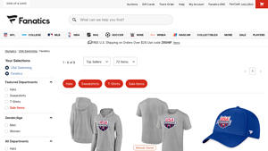 USA Swimming Fanatics Merchandise, USA Swimming Fanatics Products ... - usa swim team clothing