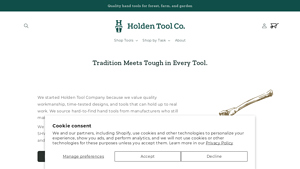 Quality garden, farm and forestry hand tools made in USA and Europe - garden trowel made in usa