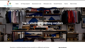 Top 6 wholesale clothing vendors in Florida - Fashion Manufacturing - wholesale clothing miami usa