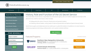 What is the US Secret Service - Federal Law Enforcement - secret service usa