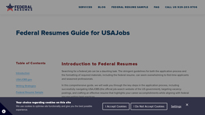 Federal Resumes Guide for USAJobs - usa jobs resume builder