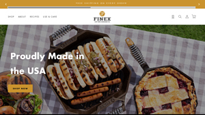 FINEX Cast Iron Cookware Co. - cast iron frying pans made in usa