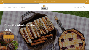 FINEX Cast Iron Cookware Co. - saucepan made in usa