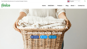 Top 10 Laundry Detergent Manufacturers in the USA: A Comprehensive Guide - laundry detergent sheets made in usa