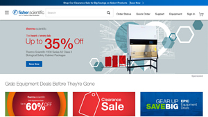 Fisher Scientific: Laboratory & Production Essentials - supplier usa