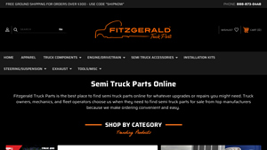 Shop Semi Truck Parts Online | Fitzgerald Truck Parts - usa truck parts & accessorie