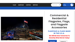 American Made Flagpoles, Flags, & Accessories - Flagpoles Etc - usa made flag pole
