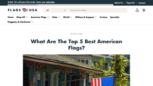 What Are The Top 5 Best American Flags? - Flags USA - best american flags made in the usa