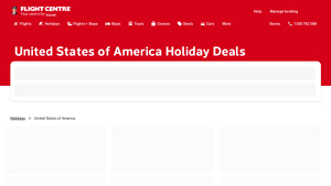 United States of America Holiday Deals - Flight Centre - usa holiday packages