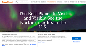 U.S. Best Places to Visit and Visibly See the Northern Lights - best place to see northern lights in usa