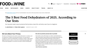 The 5 Best Food Dehydrators of 2025, Tested & Reviewed - dehydrator made in usa
