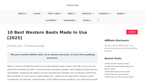 10 Best Western Boots Made In Usa [2025] - footwind.net - best western boots made in usa