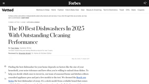 Best Dishwashers 2025 - Forbes Vetted - dishwashers made in usa