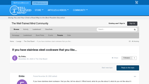 If you have stainless steel cookware that you like... - The Chat Board - stainless steel bakeware made in usa