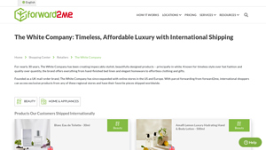 Shop The White Company with International Delivery - the white company usa