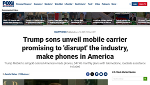 Trump Mobile to sell gold-colored American-made phones, $47.45 monthly ... - usa made mobile phones