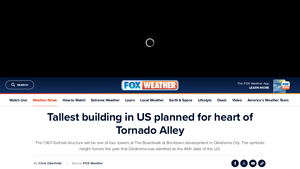 Tallest building in US planned for heart of Tornado Alley | Fox Weather - what is the tallest building in the usa