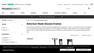 American-Made Sunglasses and Eyeglasses | FramesDirect.com - eyeglass frames made in usa