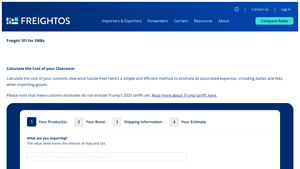 US Import Duty & Custom Duty Calculator - Freightos - customs duty calculator usa