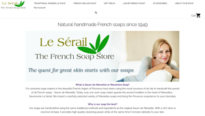 Le Serail The French Soap Store - Natural handmade French soaps since 1949 - hand made soaps for importing to usa on facebook