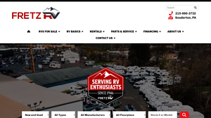 New and Used RVs for Sale in Pennsylvania | Fretz RV - largest rv dealer in usa