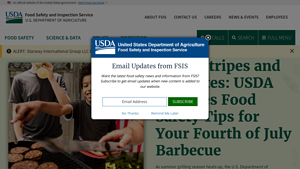 Home | Food Safety and Inspection Service - public health service usa