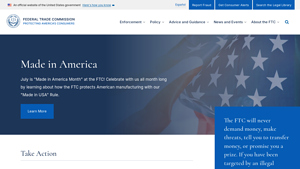 Federal Trade Commission | Protecting America's Consumers - trade filing usa