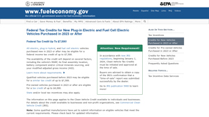Federal Tax Credits for New Plug-in Electric and Fuel Cell Electric ... - electric suv tax credit eligibility usa