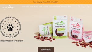 Full Moon Pet | 100% Human Grade Dog Food & Treats | Made in the USA - dog food made in usa
