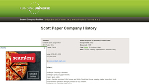 History of Scott Paper Company – FundingUniverse - toilet tissue manufacturers in usa