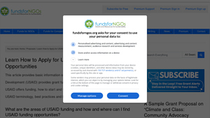 Learn How to Apply for USAID Grant Funding Opportunities - united states agency for international development usaid