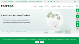 American Electric Wall Socket Outlet, USA Electrical Outlets | FUTINA - usa electrical socket