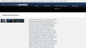 Hanwha Q Cells Usa Corp - FutureGrid - hanwha q cells usa inc.