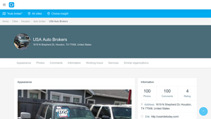 USA Auto Brokers in the city Houston - ganiza.me - usa auto brokers on shepherd