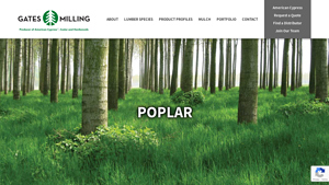 Gates Milling - Poplar Lumber