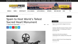 Spain to Host World's Tallest Sacred Heart Monument - tallest monument in usa