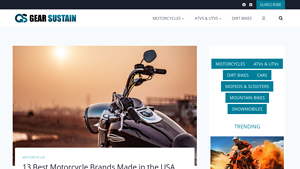 13 Best Motorcycle Brands Made in the USA - Gear Sustain - motorcycles made in usa