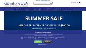Gemstone USA - Wholesale Crystals, Minerals, Gemstones, Fossils & Heal - gem center usa wholesale