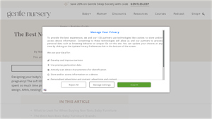 Best Non-Toxic Baby Furniture Brands - Gentle Nursery - solid wood cribs made in usa