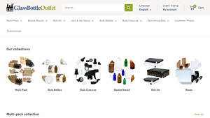 Glass Bottle Outlet - The Widest Selection of Glass Bottles - glass bottle manufacturers usa